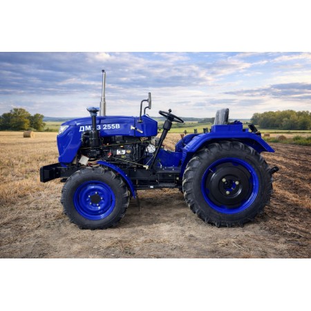 Трактор ДМТЗ 254В із гідропідсилювачем керма, редукторними мостами, примусова гідравліка, вага 1480 кг